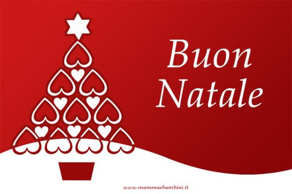 Открытка buon Natale 2021