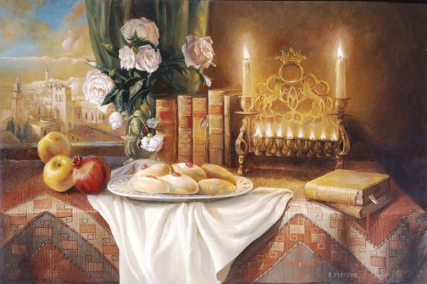 Ханука живопись еврейских художников