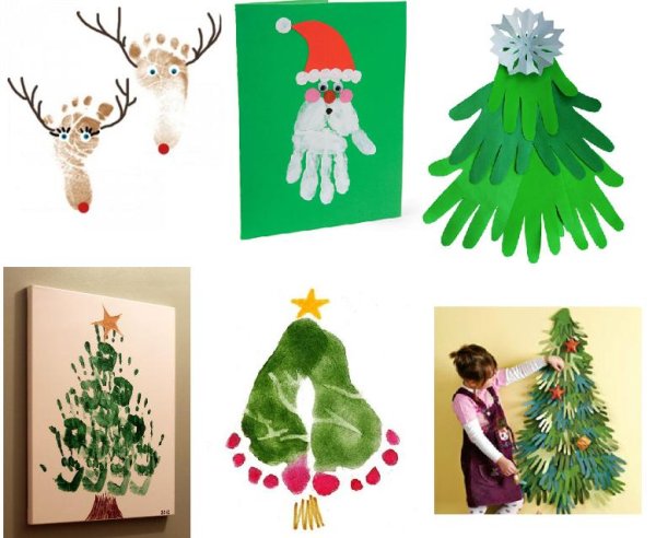 Открытка на новый год своими руками с детьми