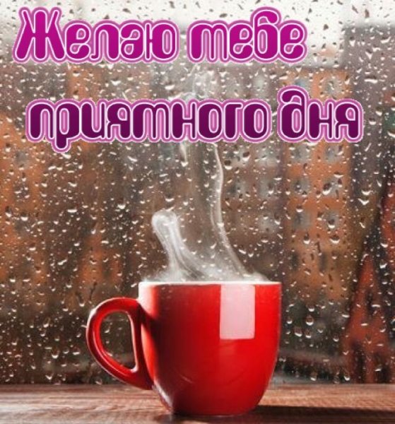 Доброе утро в любую погоду