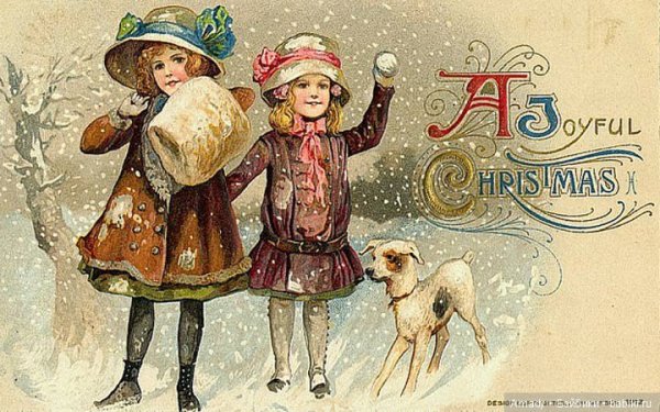 Новый год ретро