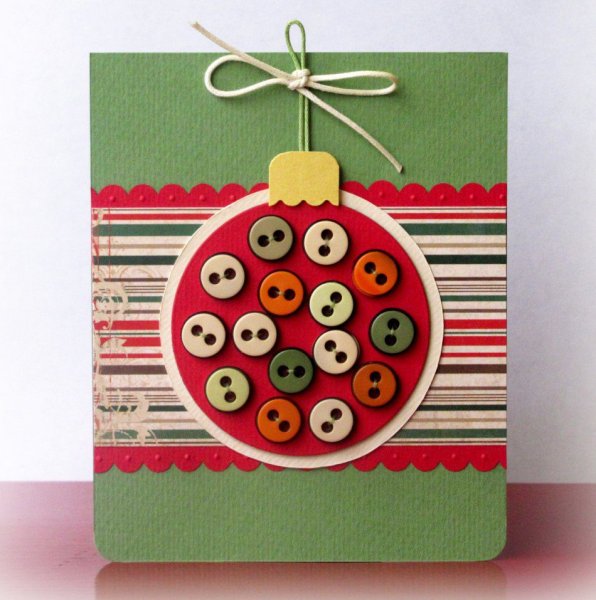 Новогодняя открытка своими руками