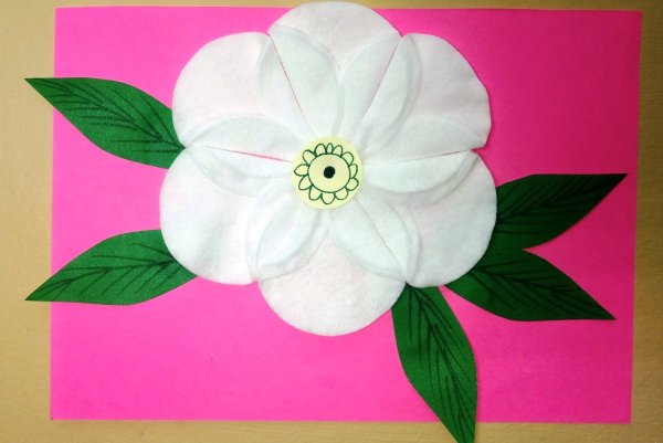 Поделки из ватных дисков