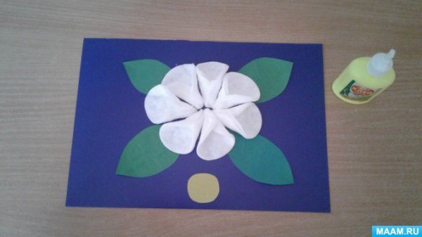 Аппликации Подснежник