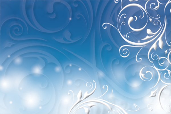 Синий свадебный фон