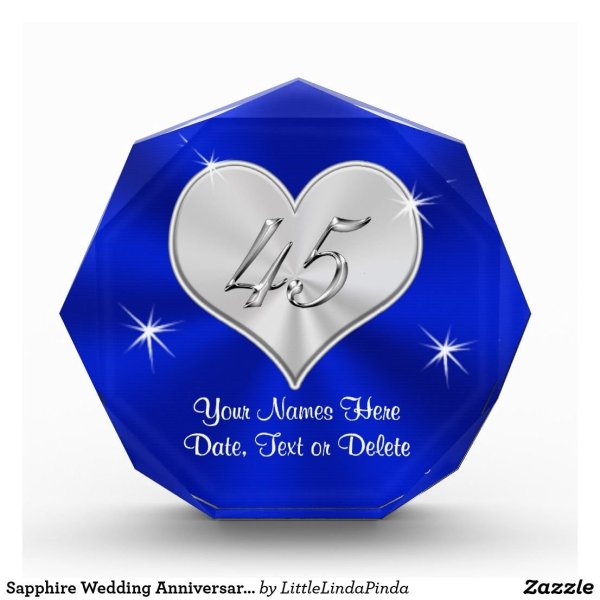 С годовщиной свадьбы 45 лет