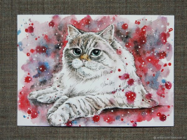 Уникальные авторские открытки