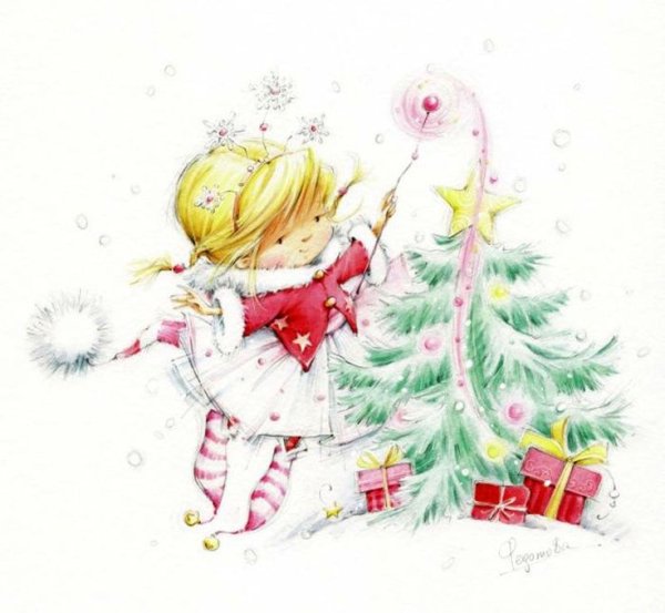 Новогодний натюрморт Елизавета Мелкозерова