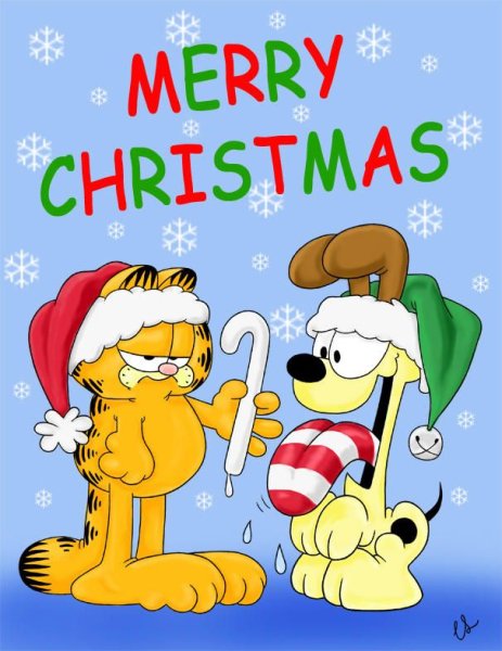 Новогодний Гарфилд