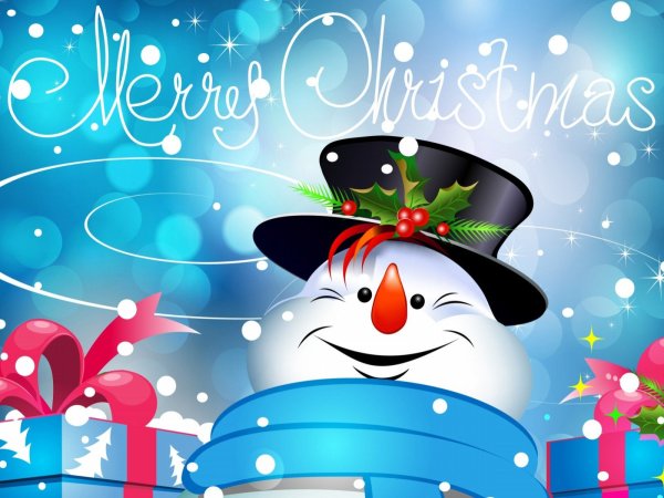 Открытка в новый год