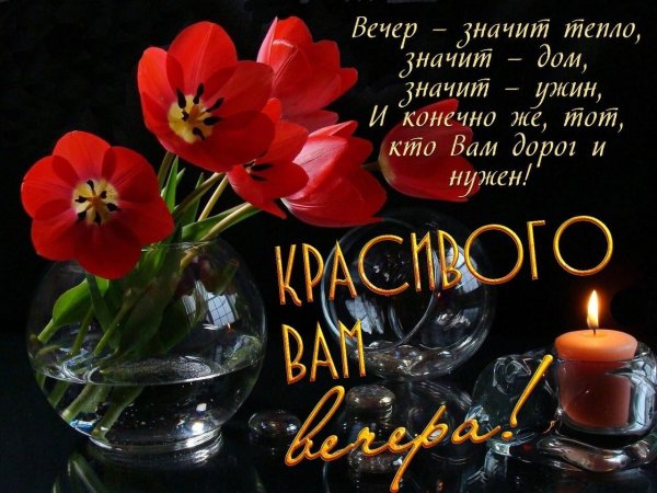 Доброго вечера и спокойной ночи