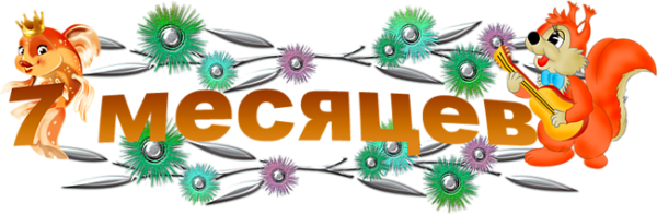 7 Месяцев поздравляю