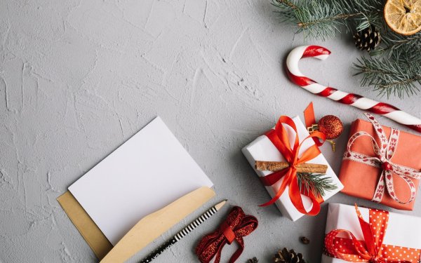 Открытка новый год Минимализм