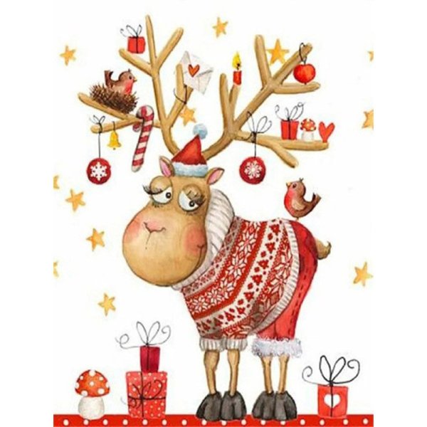 Новогодний олень