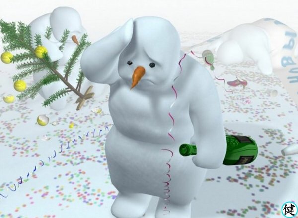 Открытки с первым января прикольные