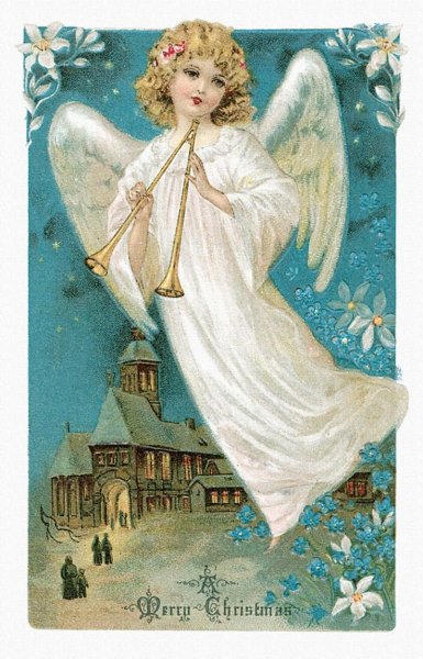 Рождественская открытка