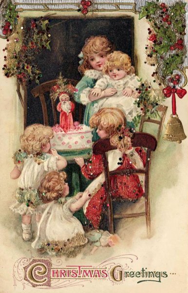 Винтажные новогодние