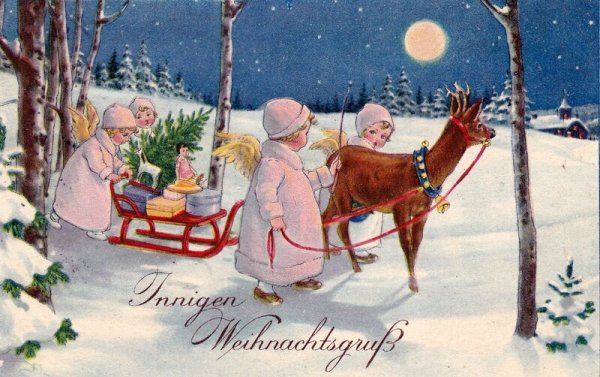 Финская Рождественская открытка