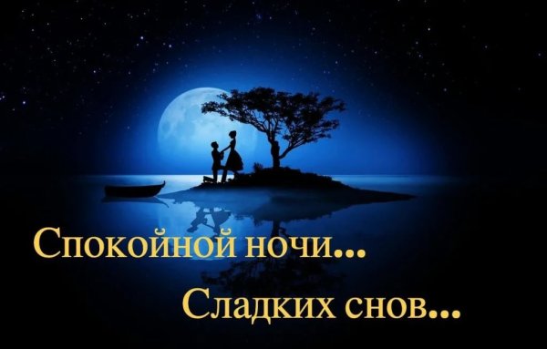 Спокойной ночи любимая