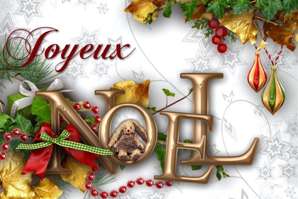 Новогоднее поздравление на французском языке