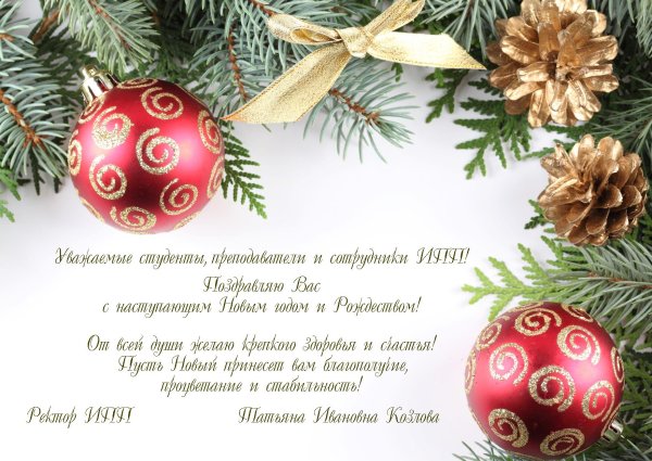 Новогодняя ветка с игрушками