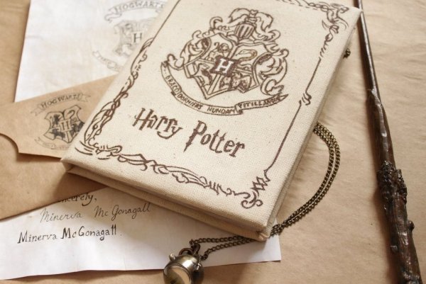 Обложки для блокнотов в стиле Гарри Поттера