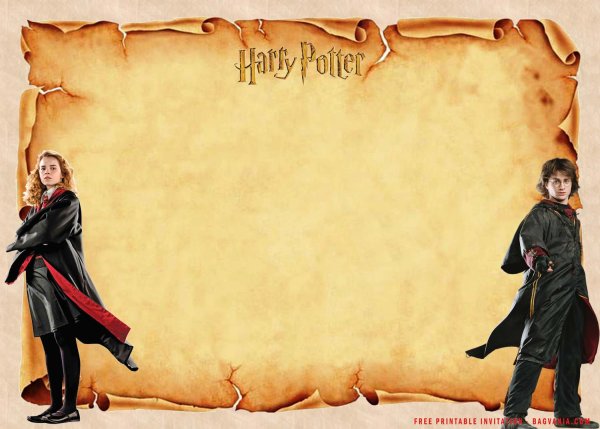 Пергамент Гарри Поттер