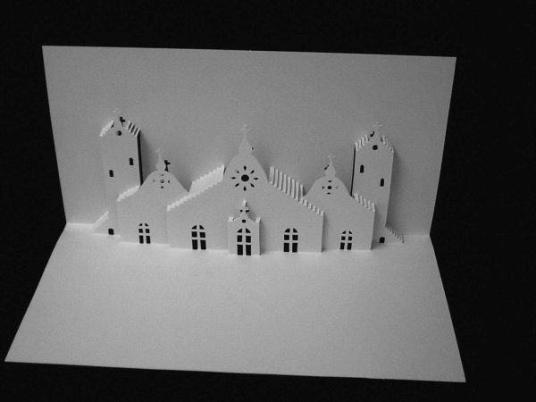 Объемная открытка