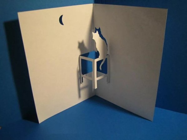 Трехмерная открытка