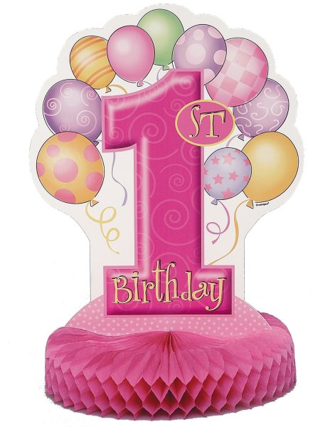 Красивая цифра 1 для девочки