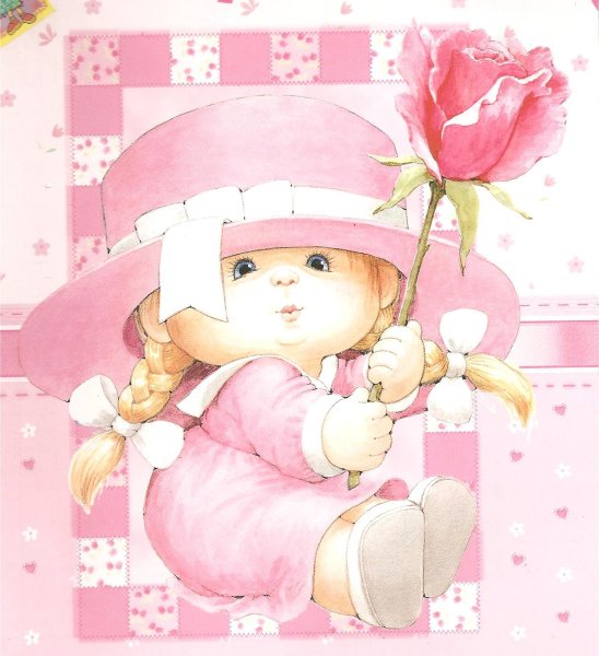 Открытка для малышки