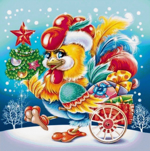 Новогодний петушок