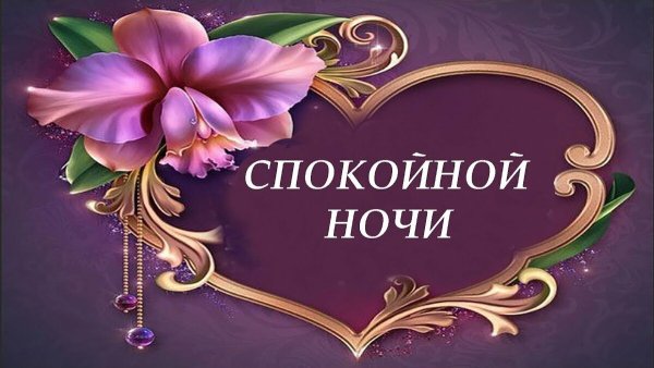 Спокойной ночи