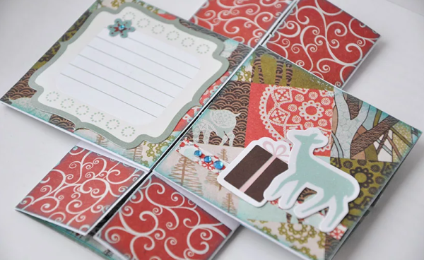 Бесконечная открытка мастер класс