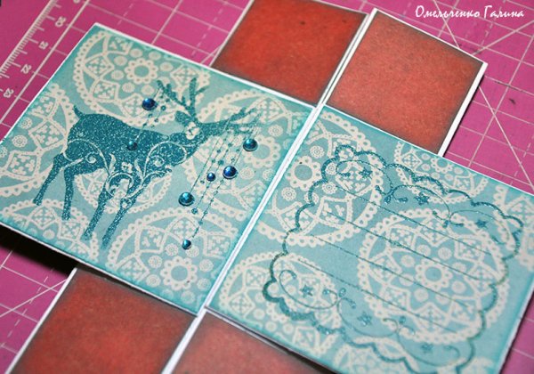 Бесконечная открытка схема