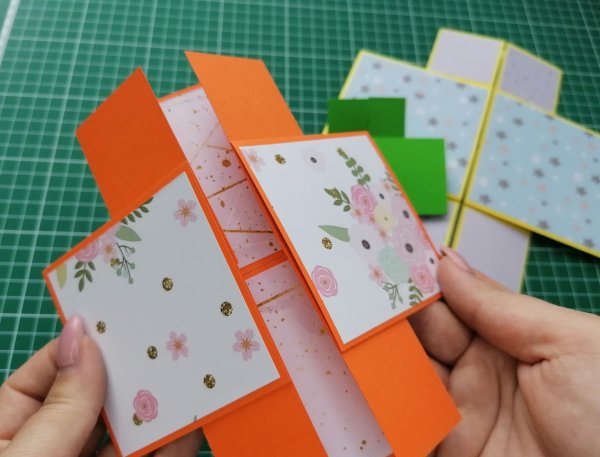 Бесконечная открытка своими руками