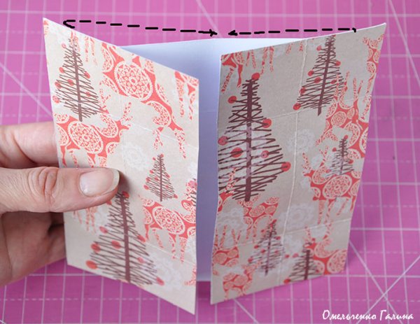 Бесконечная открытка мастер класс