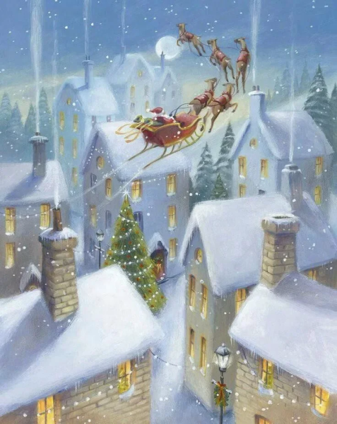 Новогодний пейзаж