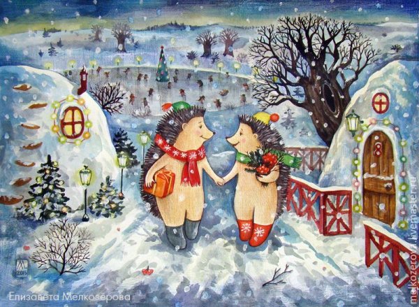 Thomas Kinkade Рождественский коттедж