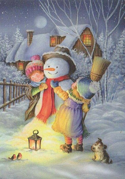 Новогодний пейзаж