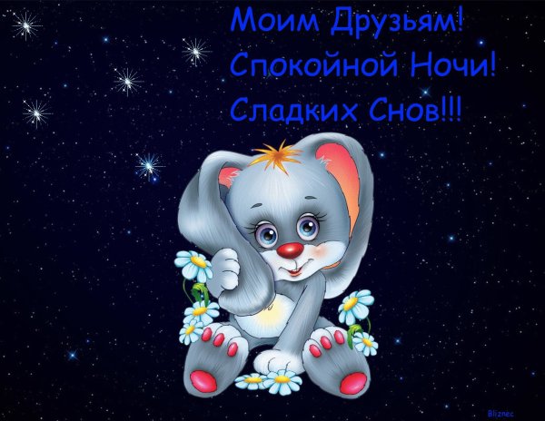 Доброй ночи сладких снов