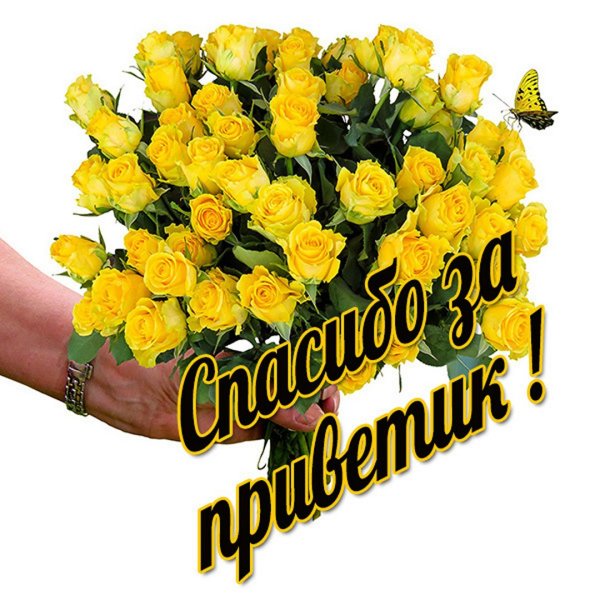 Открытки взаимно благодарю