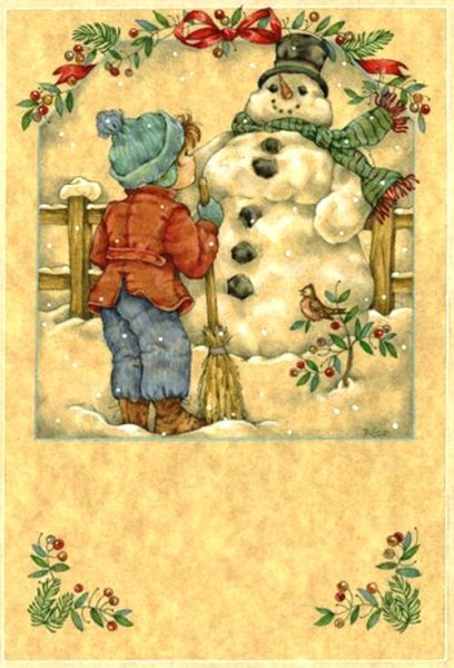 Винтажные открытки новый год для печати