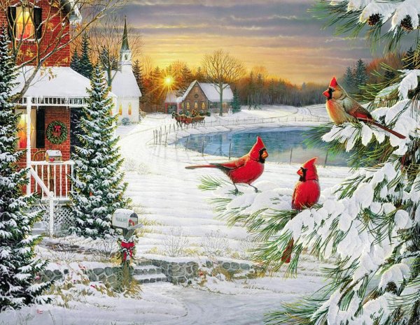 Счастливого Рождества анимация