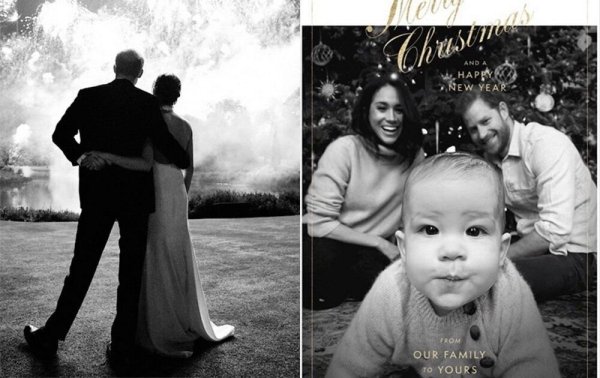 Рождественская открытка Гарри и Меган 2021