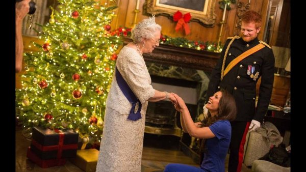 Шарлен Монако Рождество