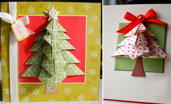 Открытка елочка