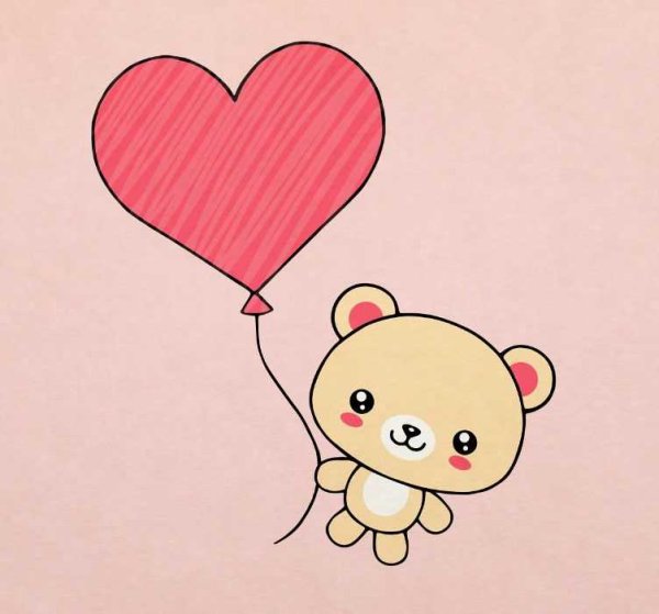 Милые лёгкие рисуночки