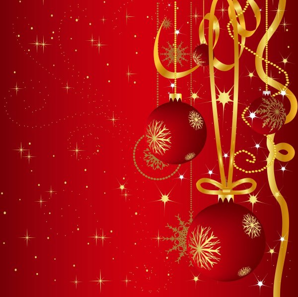 Новогодний фон для презентации