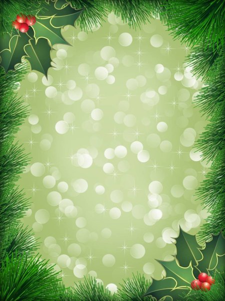 Новогодний фон для текста вертикальный